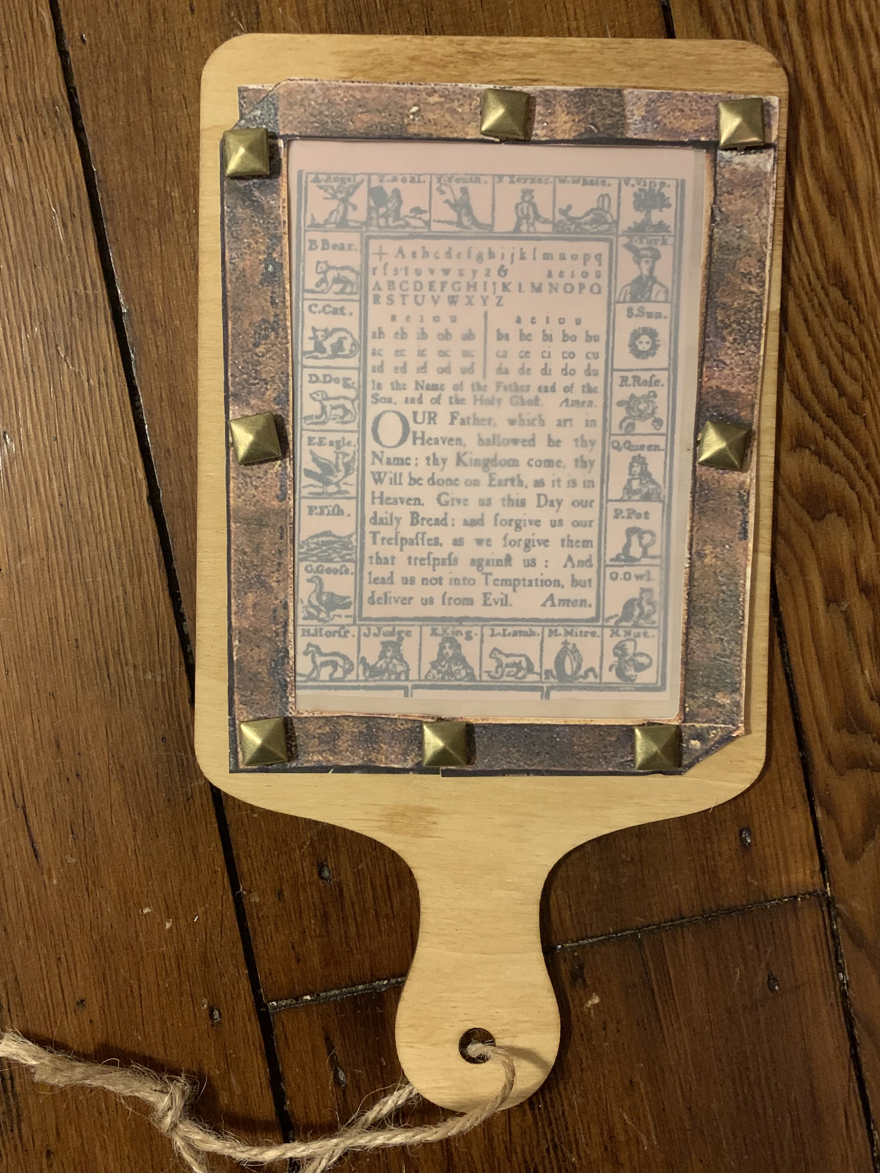 THE WITCH OF BLACKBIRD POND - Puritan hornbook activity - LitWits Workshops