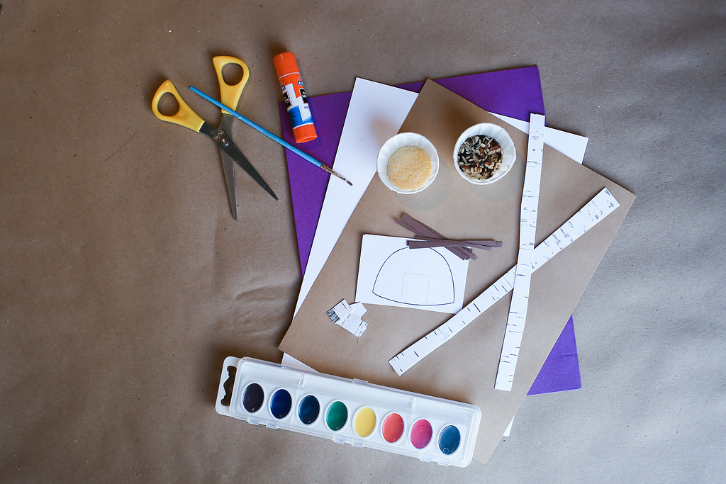 Supplies for one fun, hands-on activity for teaching THE BIRCHBARK HOUSE by Louise Erdrich- a LitWits creative teaching idea