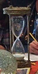 "And upon the table was a huge hourglass, one of the largest that Joseph had ever seen." - LitWits creative teaching ideas for THE TRUMPETER OF KRAKOW by Eric P. Kelly