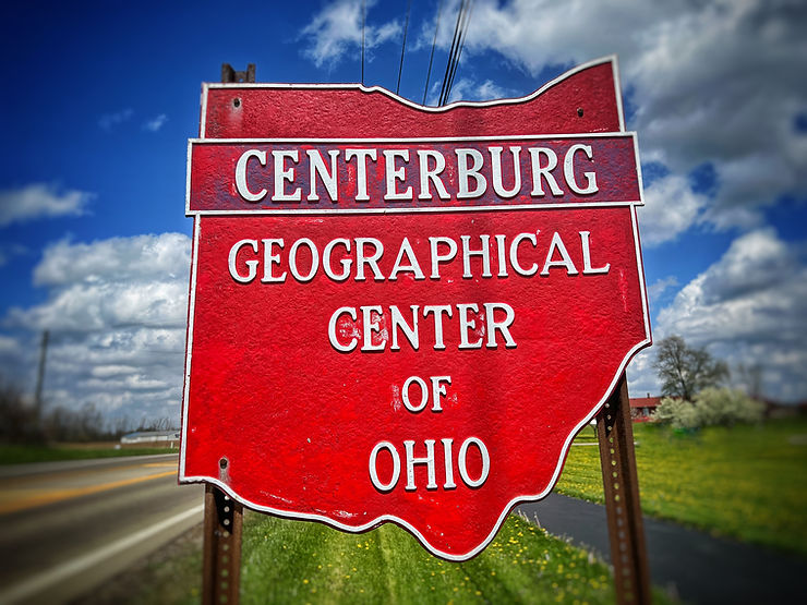 Centerburg, Ohio - setting of Robert McCloskey's HOMER PRICE - LitWits Workshops geography worksheet 