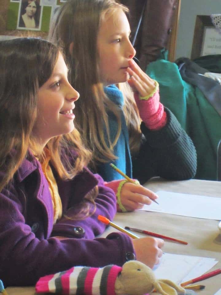 Kids engaged with the concept of the narrative arc and inspired by the LitWits hands-on experience of the book FROM THE MIXED-UP FILES OF MRS. BASIL E. FRANKWEILER by E.L. Konigsburg