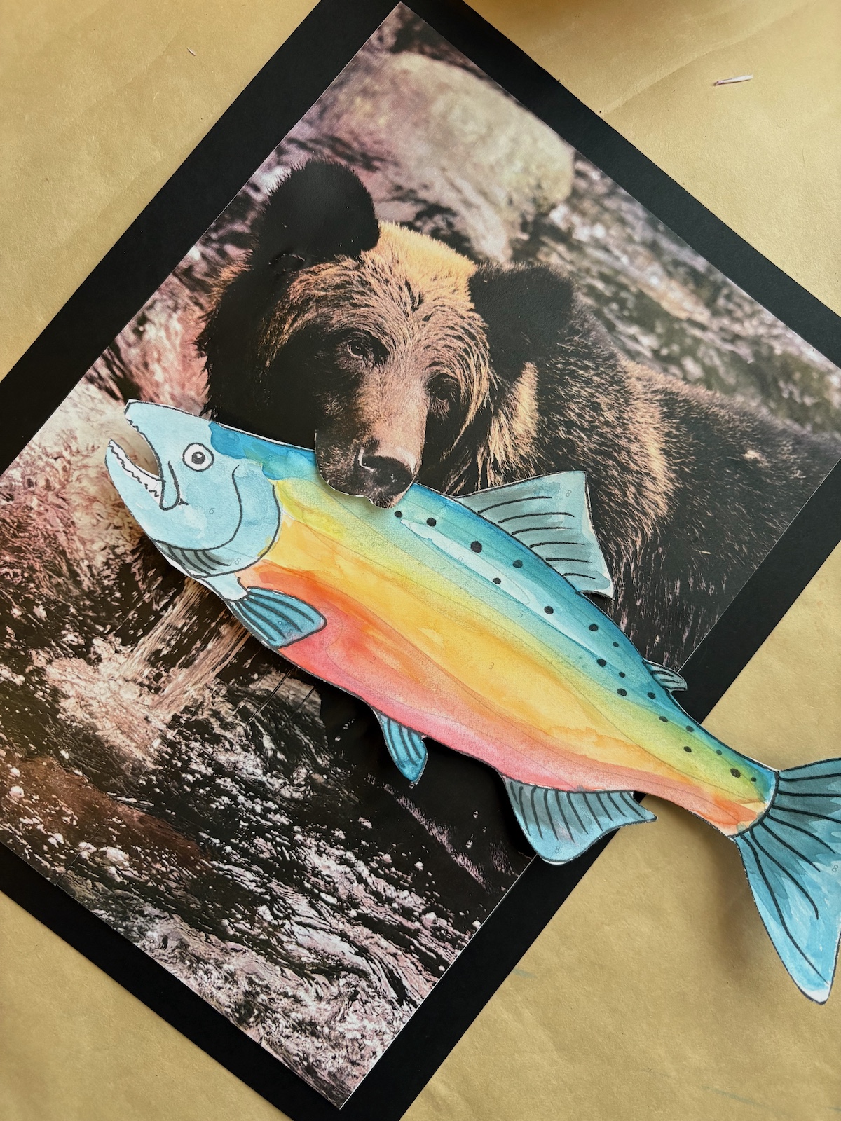 Learn about salmon in order to paint one by number, then teach Ben to fish! Fun learning activity for teaching GENTLE BEN by Walt Morey, from LitWits Workshops