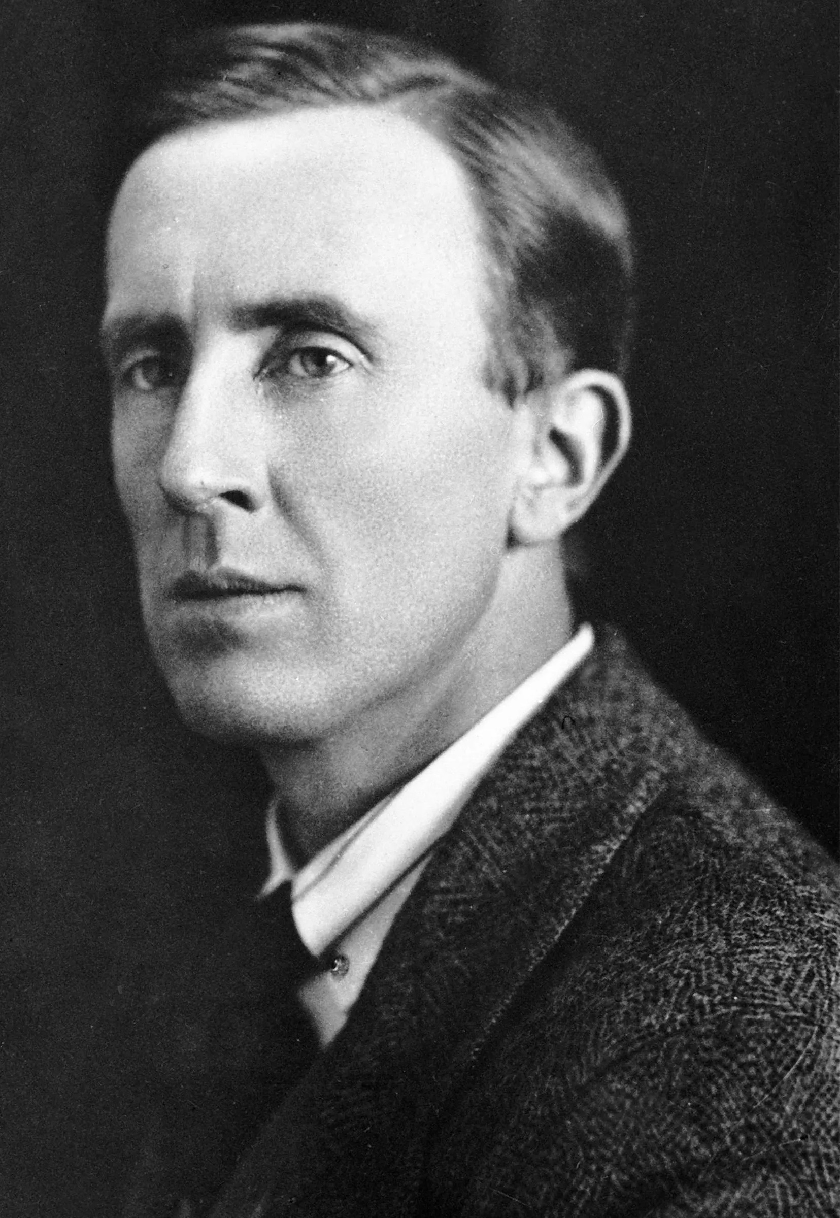 J.R.R. Tolkien as a young man, author of THE HOBBIT and THE LORD OF THE RINGS