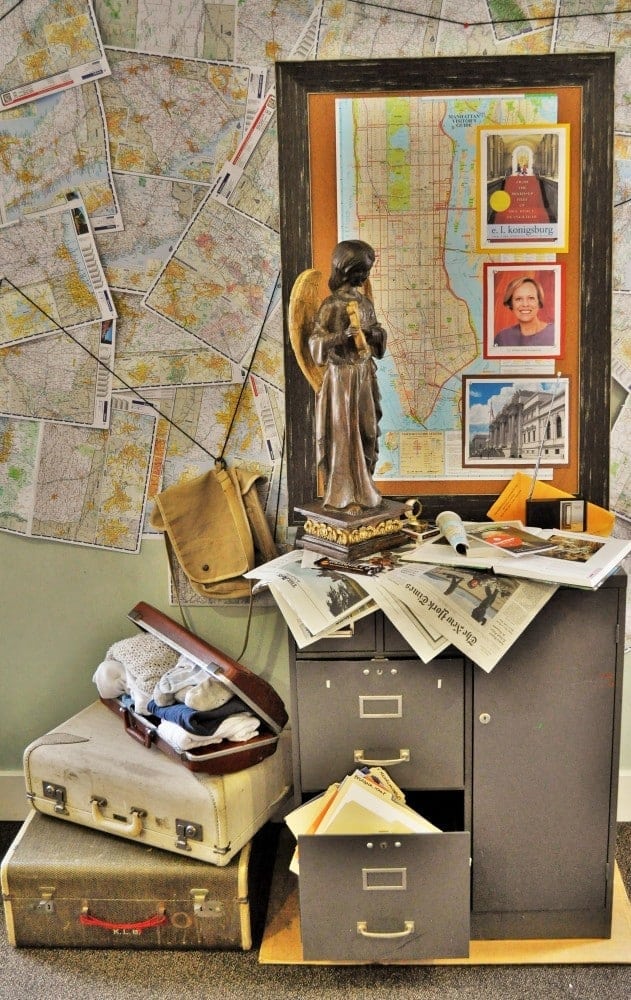 Activity ideas for teaching FROM THE MIXED-UP FILES OF MRS. BASIL E. FRANKWEILER by E.L. Konigsburg - story prop ideas for engaging kids ages 8-12